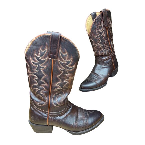 Cody James Xero Gravity Embroidered Performance Cowboy Western Boots Mens‎ 9 GUC - Picture 1 of 8